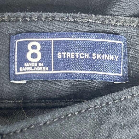 Gap Womens Pants Black Stretch Skinny Size 8 - Picture 7 of 9